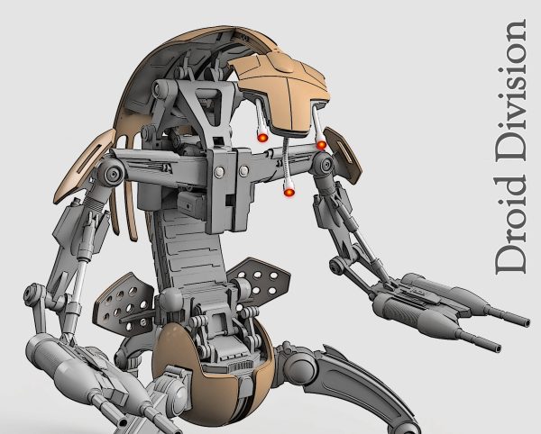 DK Droid Inspired Fan Art STL Files for 3D printing - Image 2