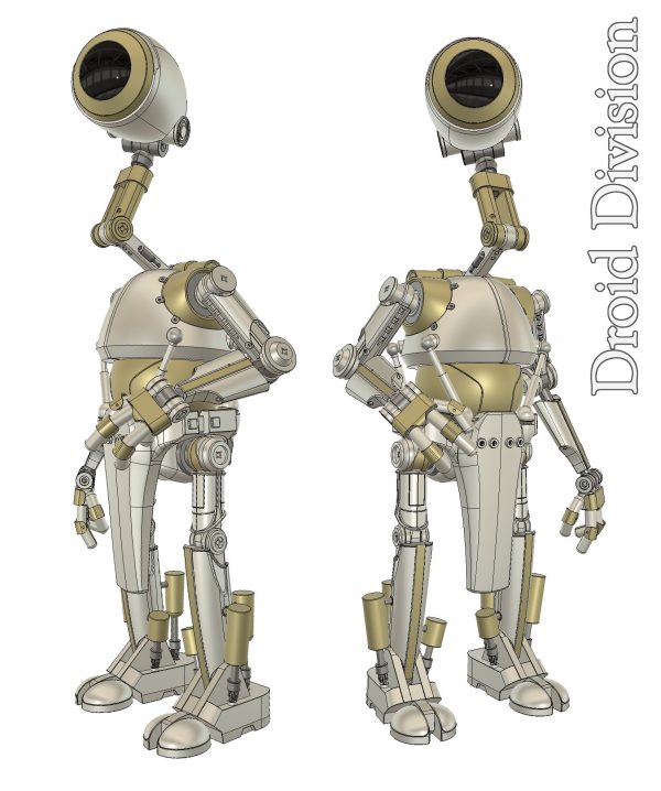 Worker Droid Inspired 3D Printable Fan Art Files - Image 7