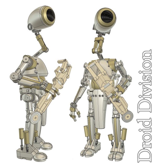 Worker Droid Inspired 3D Printable Fan Art Files - Image 5