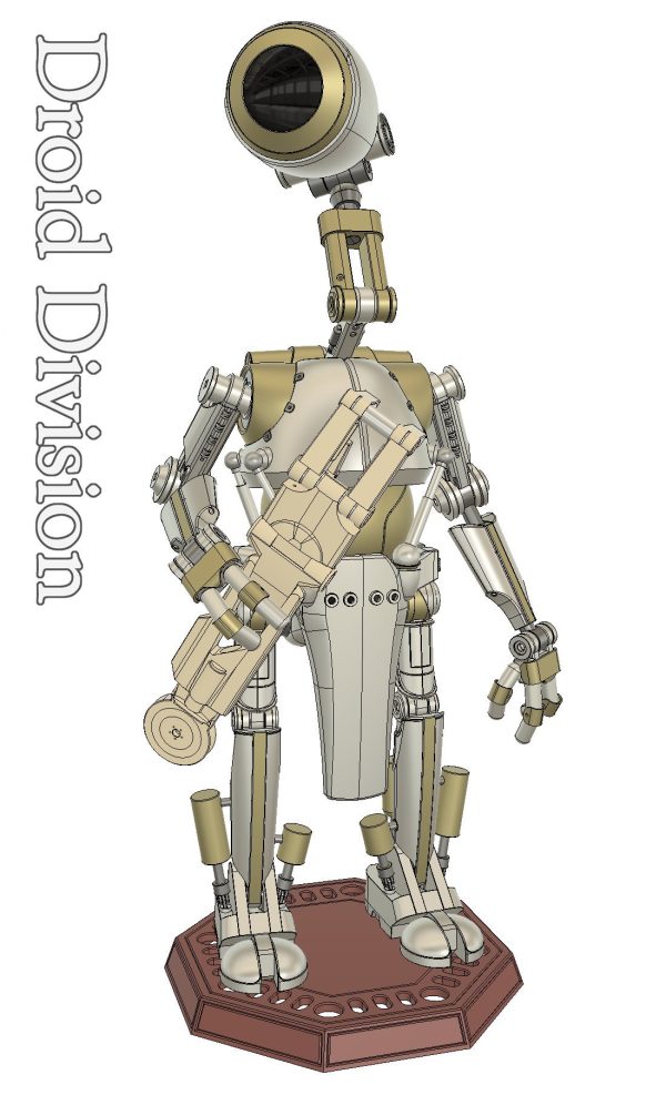 Worker Droid Inspired 3D Printable Fan Art Files - Image 6