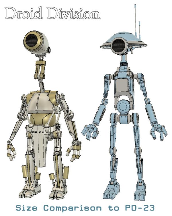 Worker Droid Inspired 3D Printable Fan Art Files - Image 8