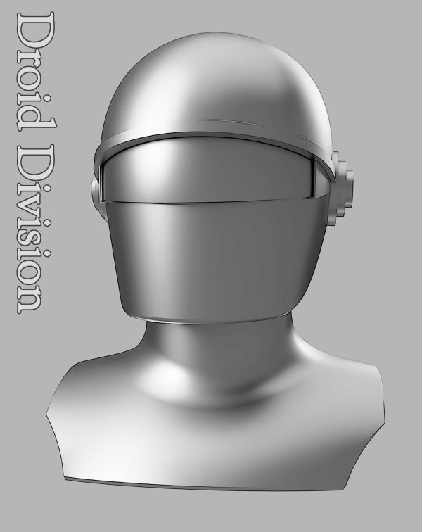 GT Robot Head Display, Printable Fan Art Files. - Image 6