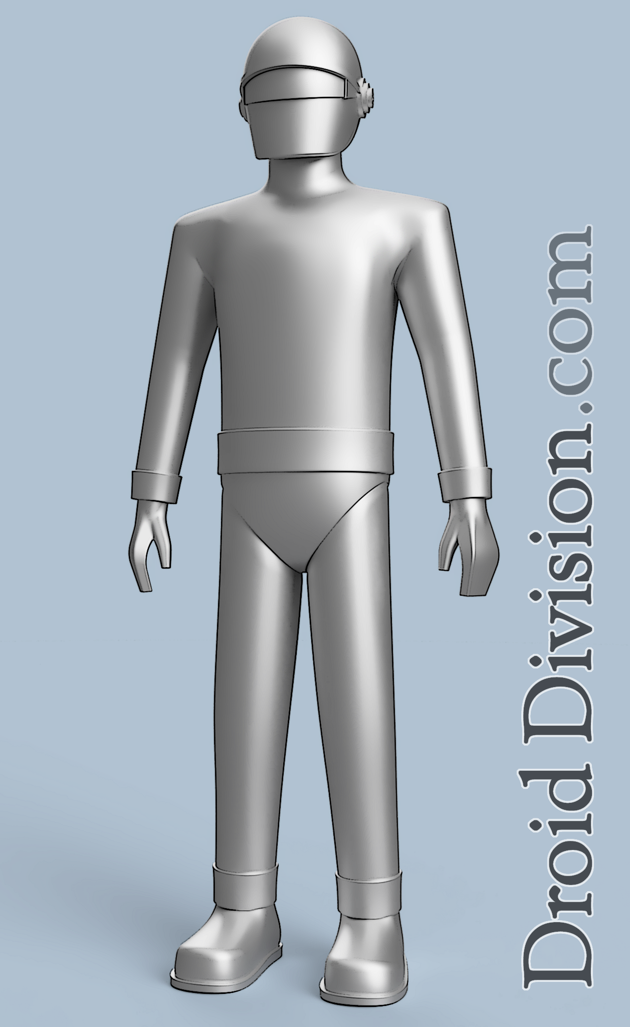 GT Robot Body Files (Everything but the Head) Printable Fan Art Files. - Image 3